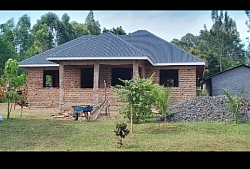Galsheet roof in Migori